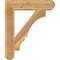 Ekena Millwork Balboa Craftsman Rough Sawn Bracket w/ Offset Brace, Western Red Cedar, 8"W x 32"D x 38"H BKT0806X32X38BOA04RWR - alternate 2